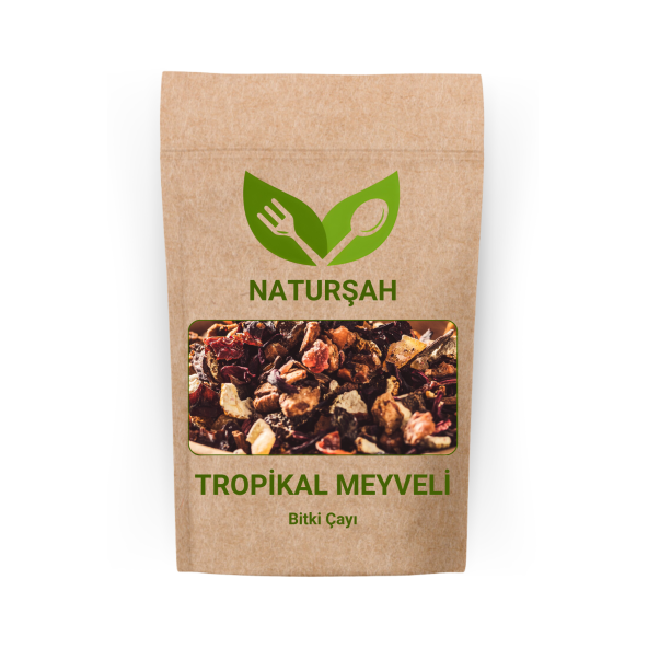 Naturşah Tropikal Meyveli Bitki Çayı (Tropical Fruit Tea) 500 Gr ürün görseli 1
