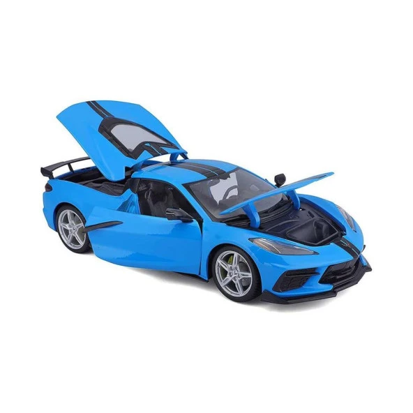 MAIS 31455 Maisto 1/18 2020 Model Chevrolet Corvette Stingray Coupe Model Araba - 3