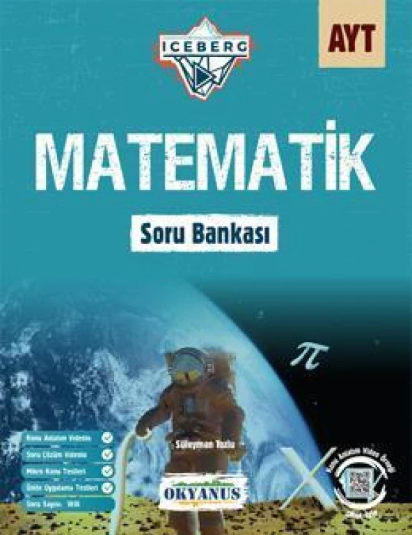 Yks Ayt Matematik Soru Bankası İceberg ( İadesizdir ) ürün görseli 1