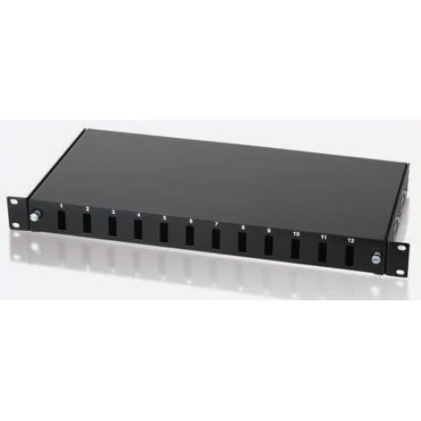 Erat 1U 19" 12 Port Sc Dx Rack Tipi Dublex Patch Panel