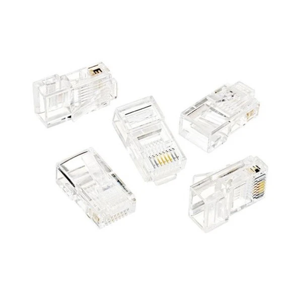 S-LINK SL-COB20P CAT6 UTP Yeni Nesil RJ45 Konnektör (100 Adet)