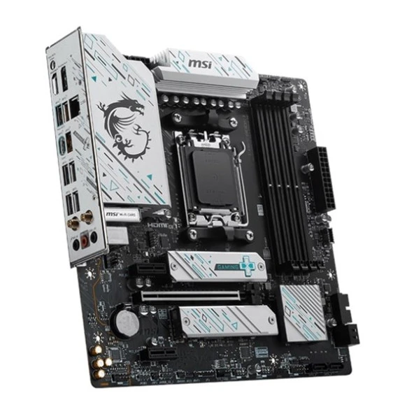 MSI B650M GAMING PLUS WIFI-6E DDR5 HDMI DP PCIe 16X v4.0 AM5 mATX - 3