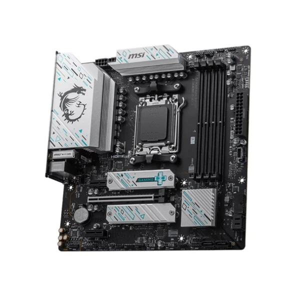 MSI B650M GAMING PLUS WIFI-6E DDR5 HDMI DP PCIe 16X v4.0 AM5 mATX - 4
