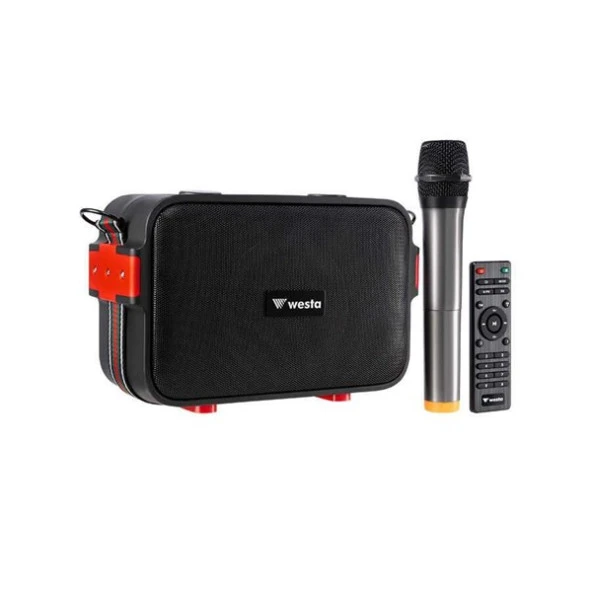 WESTA WAP-500H +1 Handheld Mic. Taşınabilir Ses Sistemi - 2