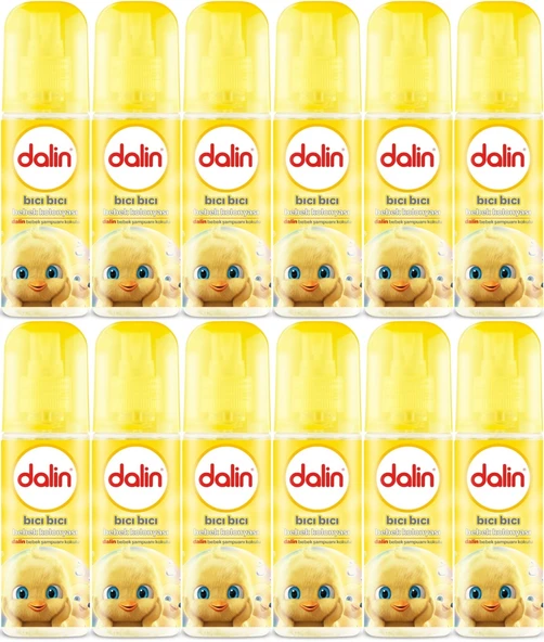 Dalin Bebek Kolonyası 150ML Klasik (Bıcı Bıcı Kokusu) (12 Li Set)