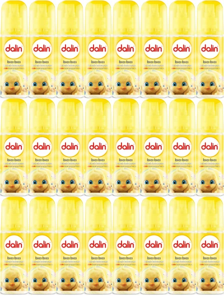 Dalin Bebek Kolonyası 150ML Klasik (Bıcı Bıcı Kokusu) (24 Lü Set)