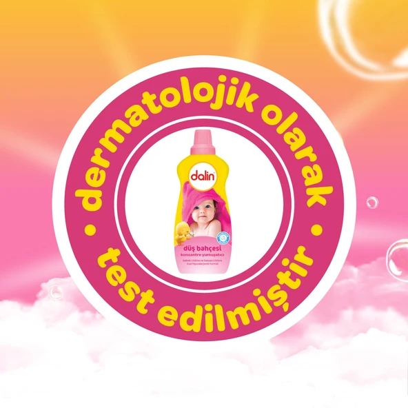 Dalin Çamaşır Yumuşatıcı Konsantre 1200ML Düş Bahçesi (Bebeklere Özel) - 4