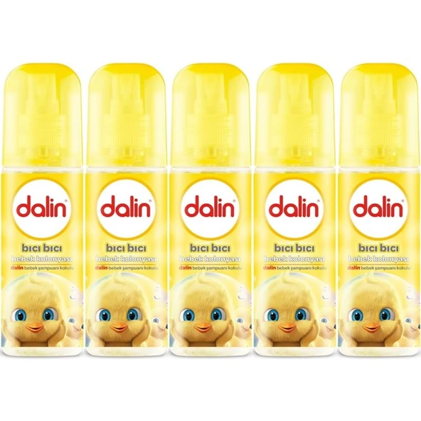 Dalin Bebek Kolonyası 150ML Klasik (Bıcı Bıcı Kokusu) (5 Li Set) - 1