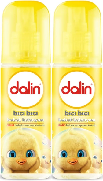 Dalin Bebek Kolonyası 150ML Klasik (Bıcı Bıcı Kokusu) (2 Li Set)