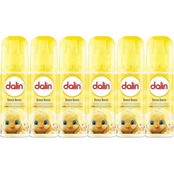 Dalin Bebek Kolonyası 150ML Klasik (Bıcı Bıcı Kokusu) (6 Lı Set) - 1