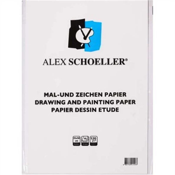 Alex Schoeller Resim Kağıdı 35x50 120 GR 10 Lu