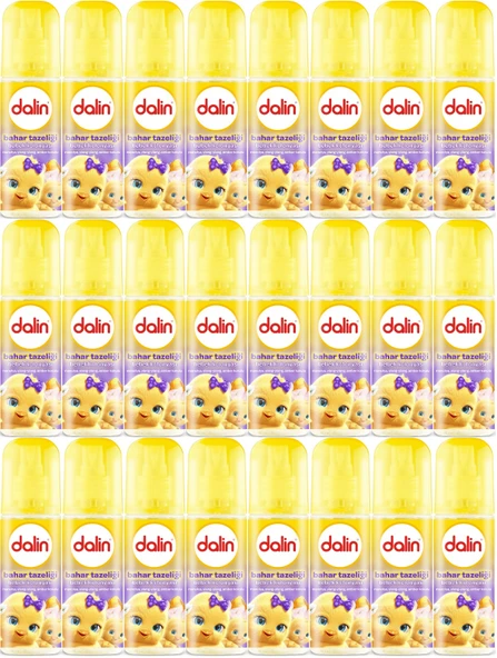Dalin Bebek Kolonyası 150ML Bahar Tazeliği (Manolya-Ylang,Ylang-Amber Kokulu) (24 Lü Set)