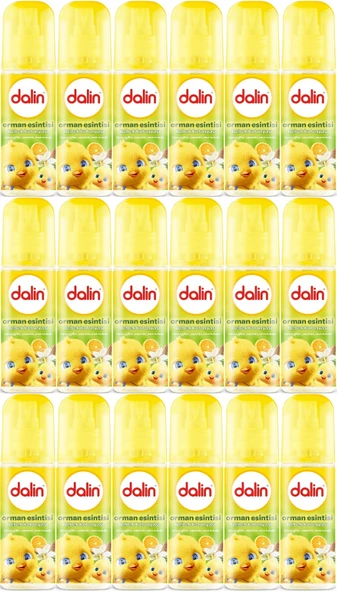 Dalin Bebek Kolonyası 150ML Orman Esintisi (Turunçgiller-Yasemin-Misk Kokulu) (18 Li Set)