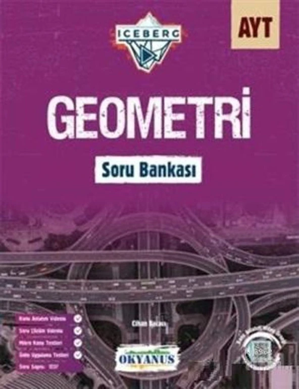 Yks Ayt Geometri Soru Bankası İceberg ( İadesizdir ) ürün görseli 1
