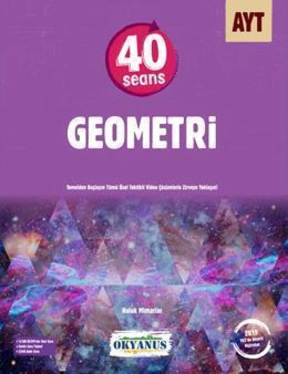 Yks Ayt Geometri 40 Seansta ( İadesizdir ) ürün görseli 1
