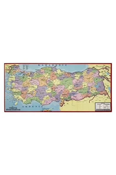 Keskin Color 27x48 81 Li Çerçeveli Yapboz Türkiye Haritası