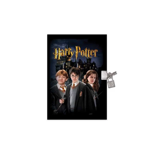 Harry Potter 14x 20 80 Yp.kilitli Hatıra Defteri