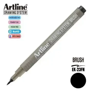Artline Çizim Kalemi Drawing System Fırça Siyah