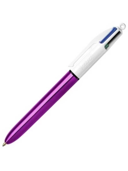 Bic 4 Colours Tükenmez Kalem Mor 950617