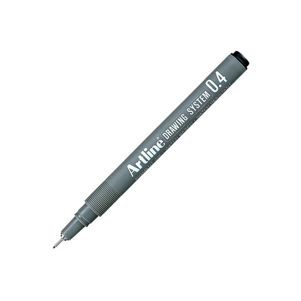 Artline Çizim Kalemi 0.4 Mm Siyah