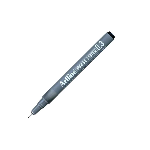 Artline Çizim Kalemi 0.3 Mm Siyah EK233