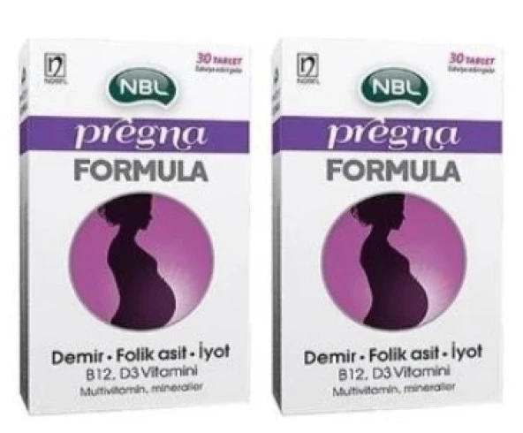 Nbl Pregna Formula 30 Tablet 2 Adet