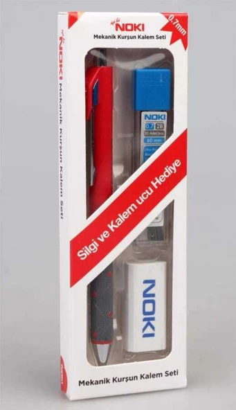 Noki Diamond Mekanik Kalem Seti 0.7 Mm Kalem+ Uç+ Silgi ürün görseli