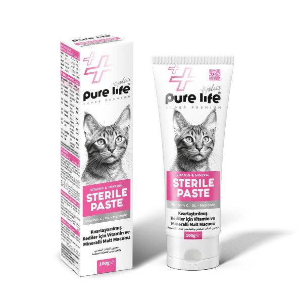 PURE LİFE PLUS STERİLE PASTE 100 GR  SKT 18.03.2026