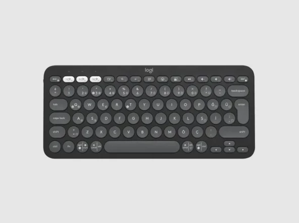 LOGITECH K380S PEBBLE KEYS 2 GRAFIT 920-011859 ürün görseli 1