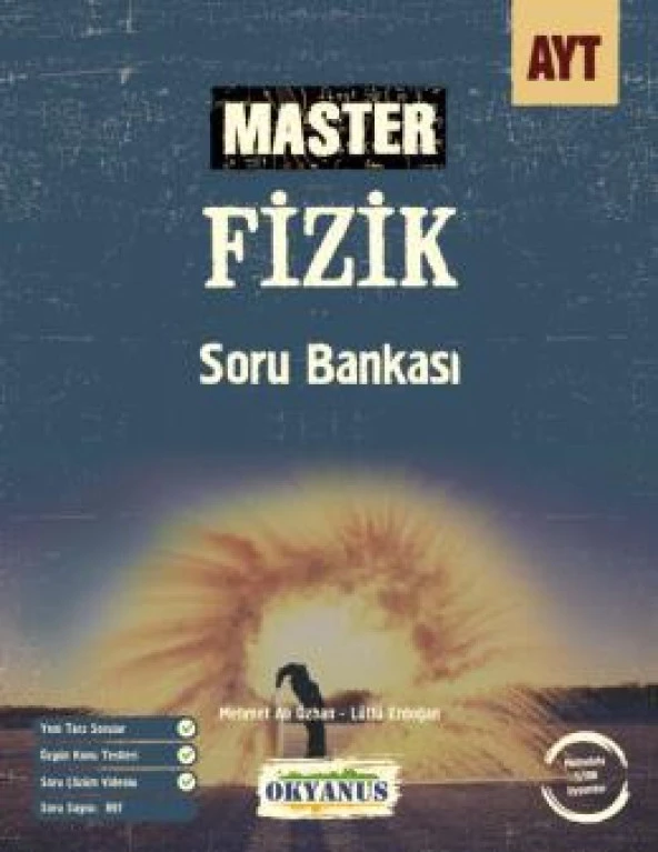 Yks Ayt Fizik Soru Bankası Master ( İadesizdir ) ürün görseli 1