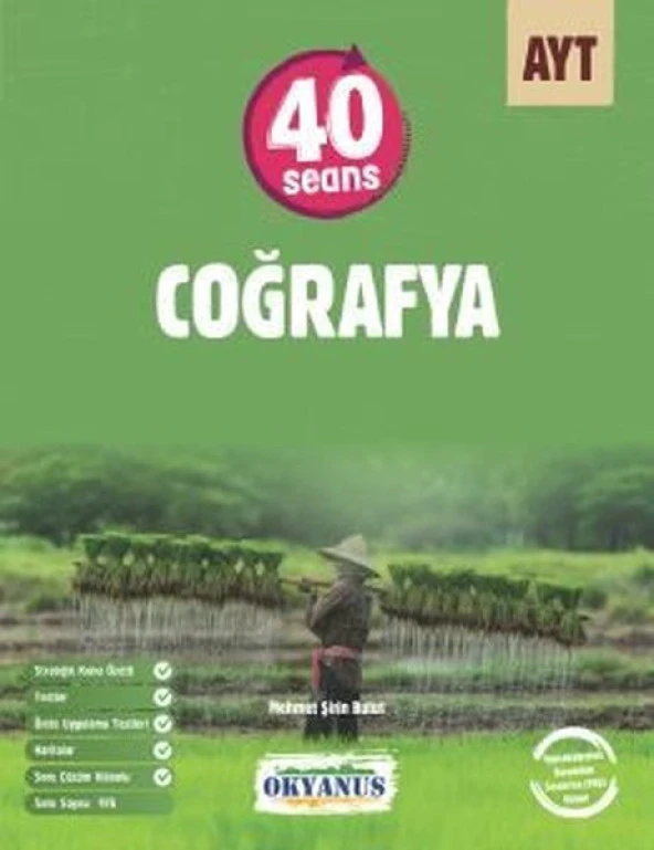 Yks Ayt Coğrafya 40 Seans ( İadesizdir ) ürün görseli 1