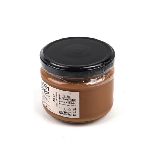 Gurmepark Parçacıklı Badem Ezmesi Kahvaltılık Cam Kavanoz 350 g e - 2
