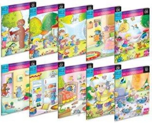 İngilizce Hikaye Seti (10 Kitap) İlkokul 2. Sınıf Karekod Dinlemeli ürün görseli 1