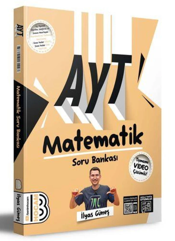 Ayt Matematik Tamamı Video Çözümlü Soru Bankası (iadesiz) ürün görseli 1