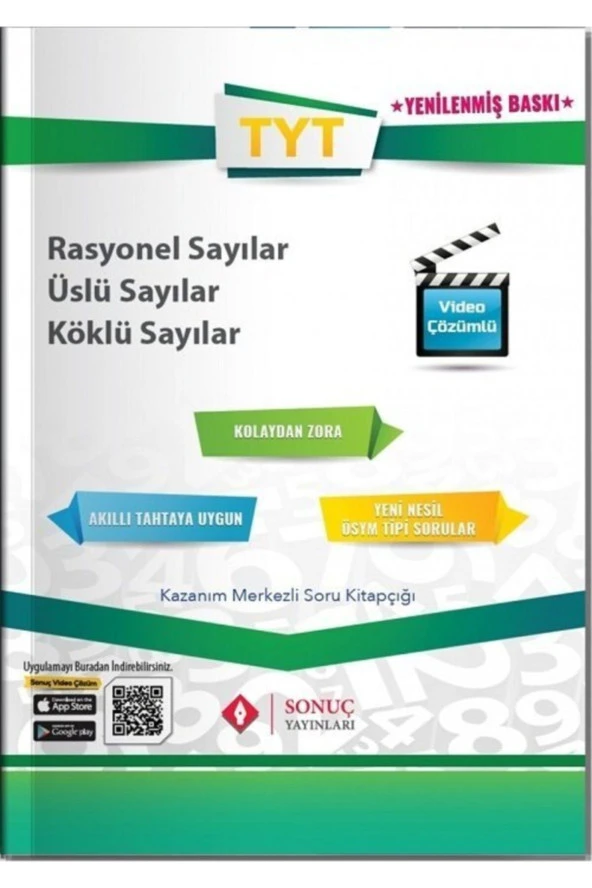 Tyt Rasyonel Sayılar Üslü Sayılar Köklü Sayılar