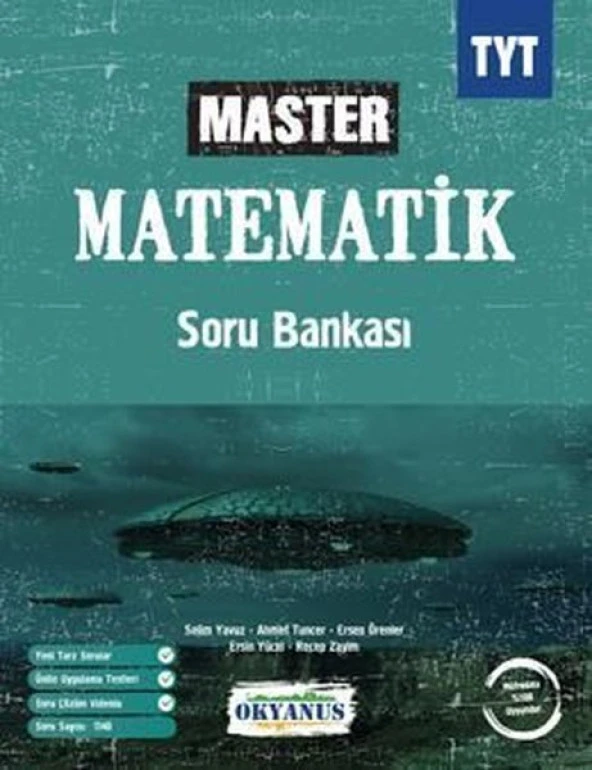Yks Tyt Matematik Soru Bankası Master ( İadesizdir ) ürün görseli 1