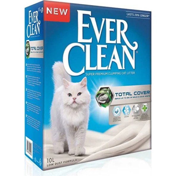 Ever Clean Total Cover 6 lt Kedi Kumu