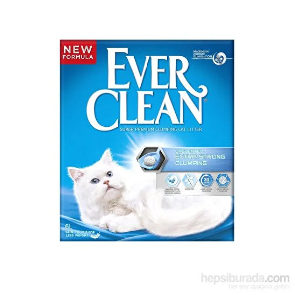 Ever Clean Extra Strong Kokusuz 6 lt Kedi Kumu