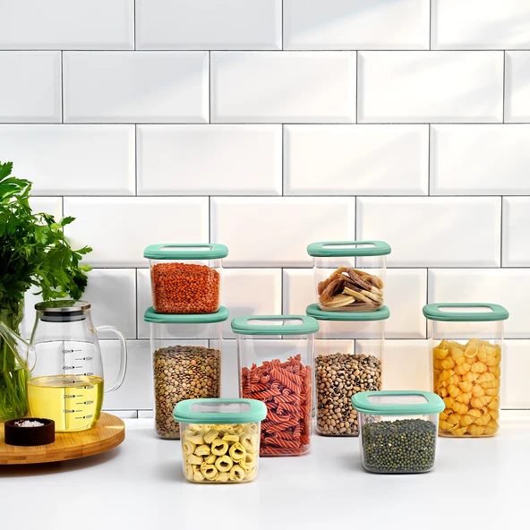 Schafer Hold 8 li Saklama Kabı-Su Yeşili