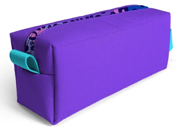 Coral High Mor Leopar Desenli Kız Çocuk Isı Yalıtımlı Beslenme Çantası ve Kalemlik Seti - 3