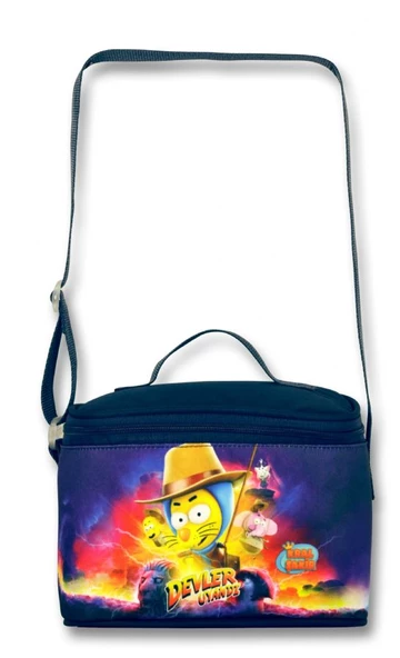 Ümit Çanta Kral Şakir Devler Uyandı Isı Yalıtımlı Beslenme Çantası - Erkek Çocuk - Lacivert-Sarı - Resim 2