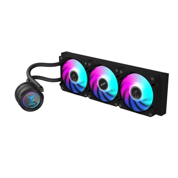 GIGABYTE AORUS WATERFORCE II 360 ARGB Fanlı 360mm Sıvı işlemci Soğutucusu - 2