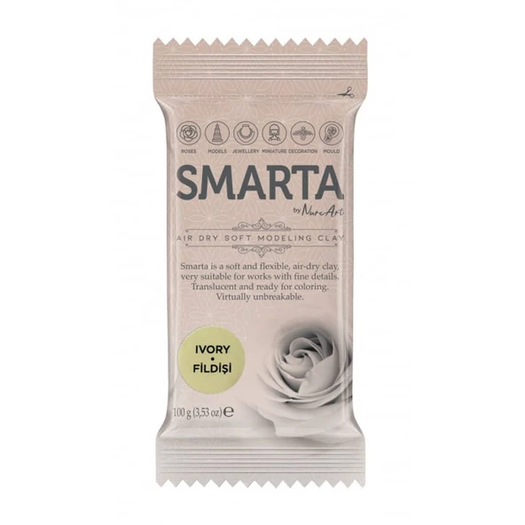 Smarta Modelleme Hamuru 100 gr. FİLDİŞİ ürün görseli 1