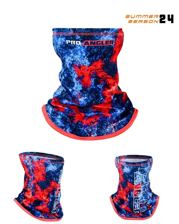 Fujin Pro Angler Neck Gaiter Boyunluk Red Reef ürün görseli
