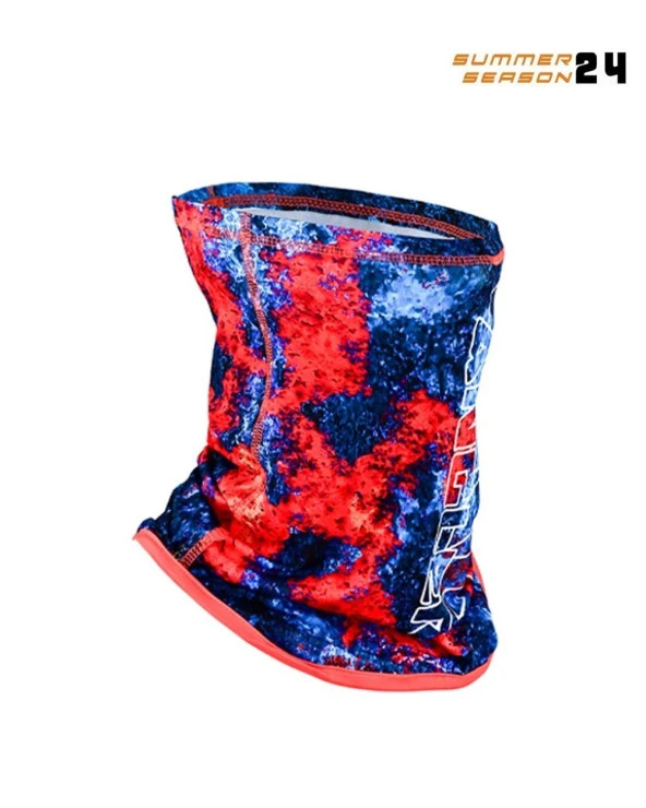 Fujin Pro Angler Neck Gaiter Boyunluk Red Reef - Resim 3