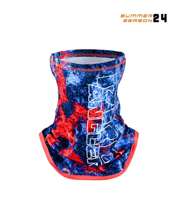 Fujin Pro Angler Neck Gaiter Boyunluk Red Reef - Resim 4