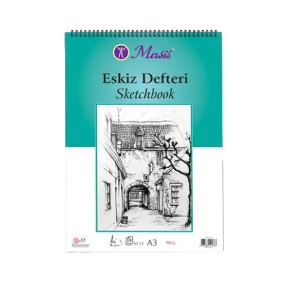 Masis Eskiz Defteri 90 gr 50 yp A3
