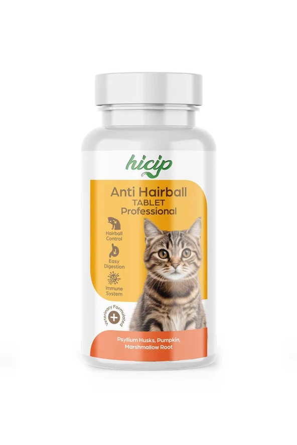 Hicip Anti Hairball Kedi Malt Tablet 90 Tablet 45 Gr