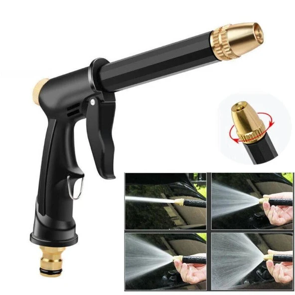 Valkyrie Basınçlı Su Püskürtme Tabancası Araba Yıkama Bahçe Sulama Evrensel Hortum ve Musluk Uyumlu H2 - 2