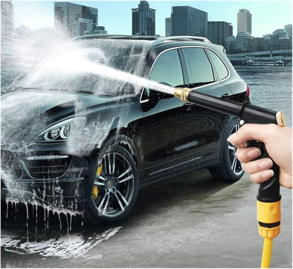 Valkyrie Basınçlı Su Püskürtme Tabancası Araba Yıkama Bahçe Sulama Evrensel Hortum ve Musluk Uyumlu H2 - 8
